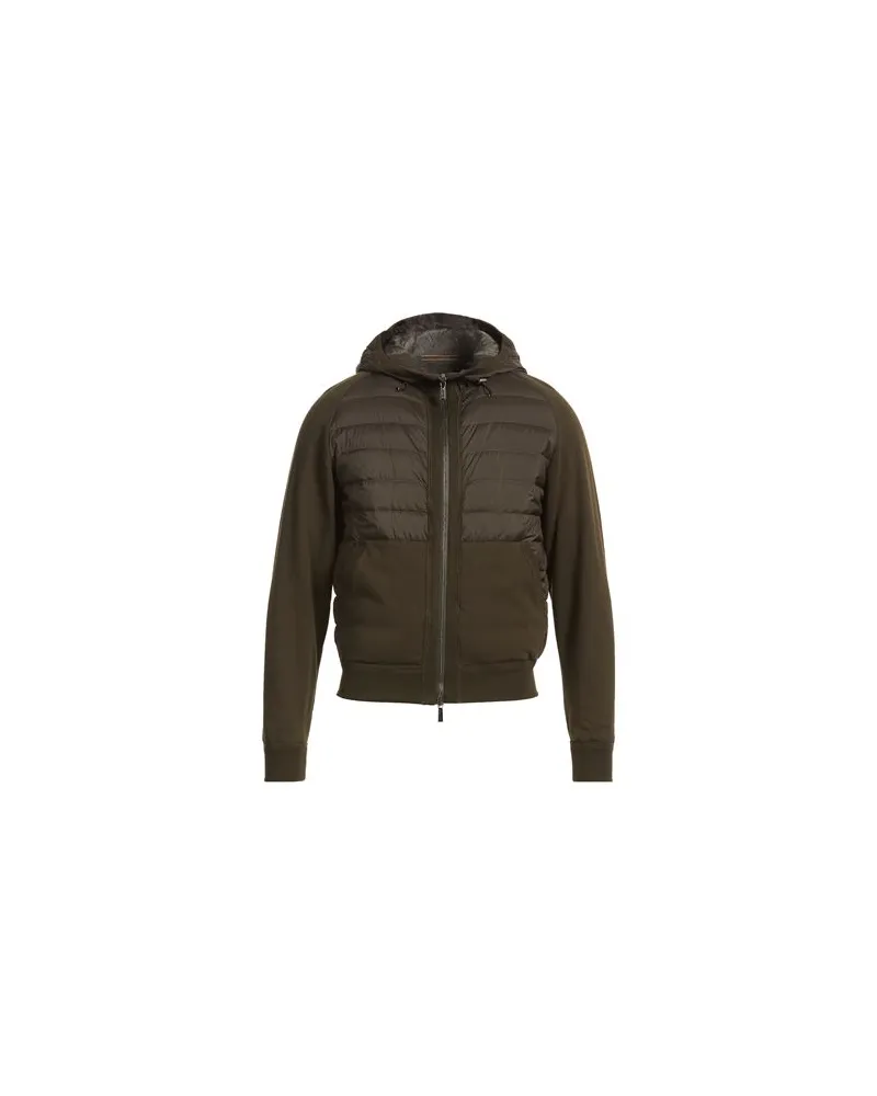 MOORER JACKEN & MÄNTEL - Pufferjacken & Daunenjackenauf YOOX.COM Salbeigrün