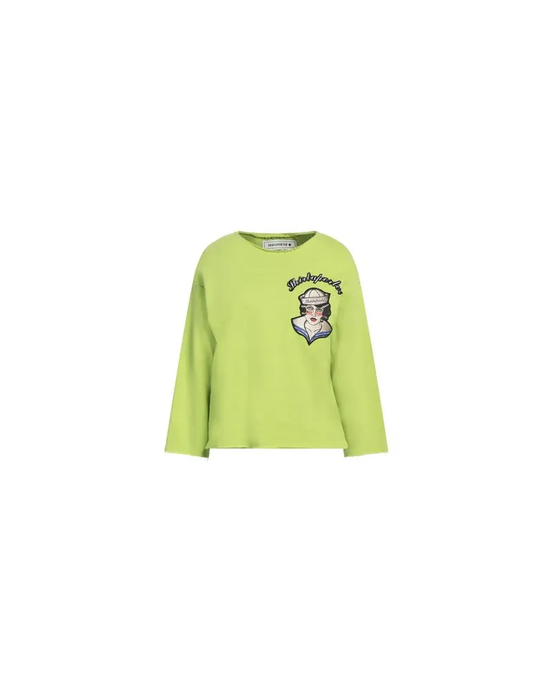 SHIRTAPORTER TOPS - Sweatshirtsauf YOOX.COM Limettengrün