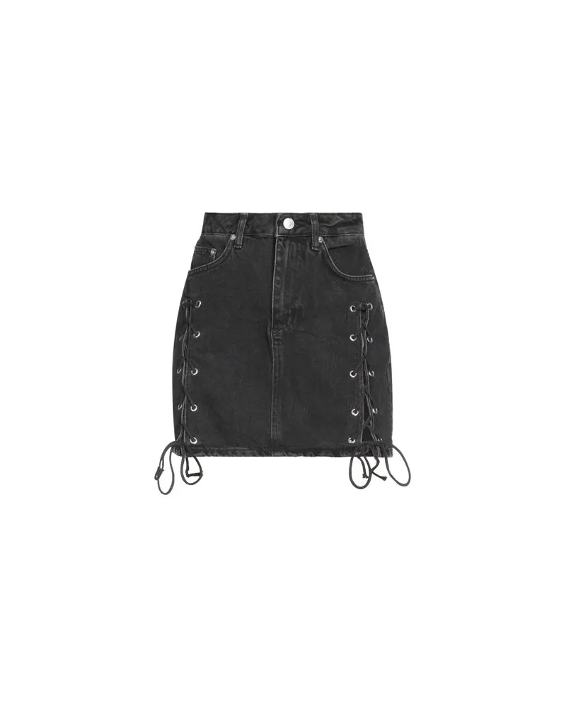 NA-KD HOSEN & RÖCKE - Jeansröckeauf YOOX.COM Schwarz