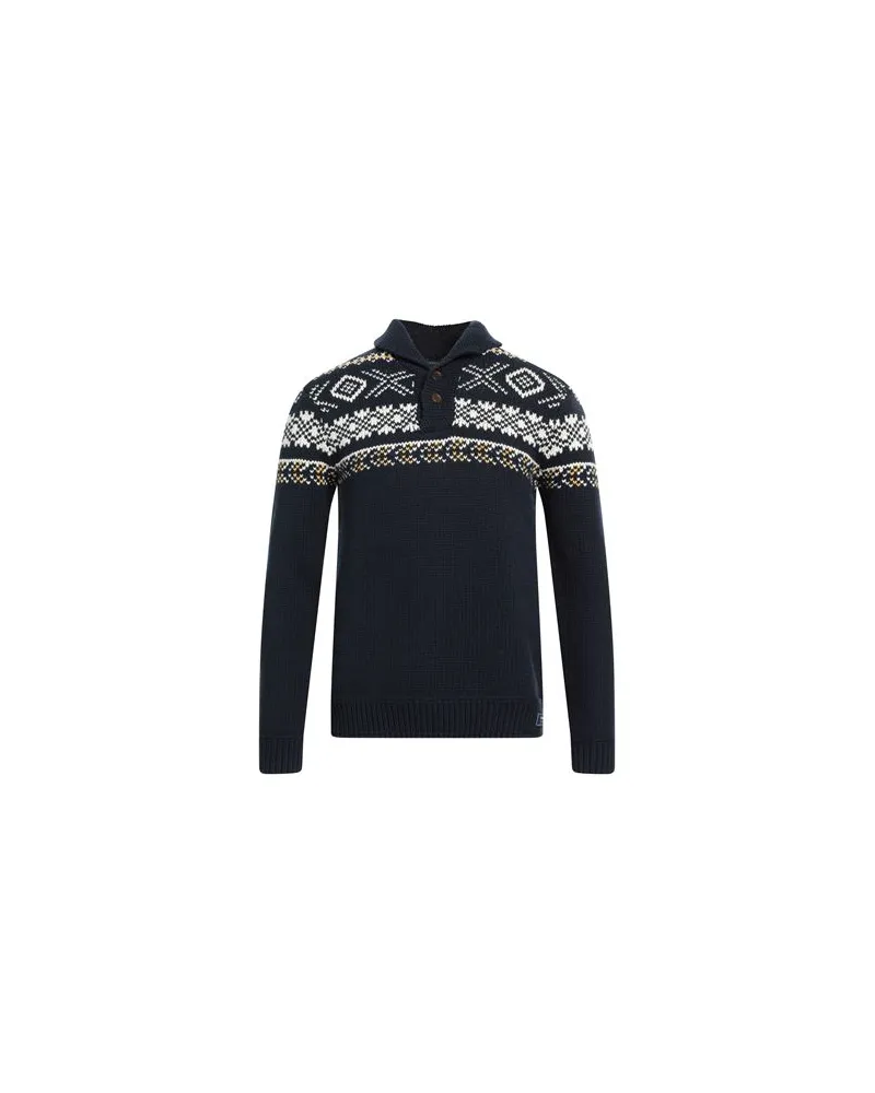 Superdry. STRICKWAREN - Pulloverauf YOOX.COM Marineblau