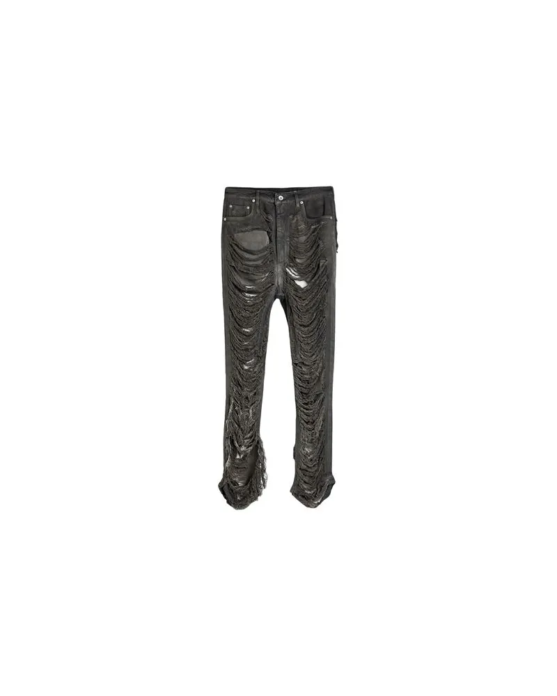 DRKSHDW by Rick Owens HOSEN & RÖCKE - Jeanshosenauf YOOX.COM Braungrau