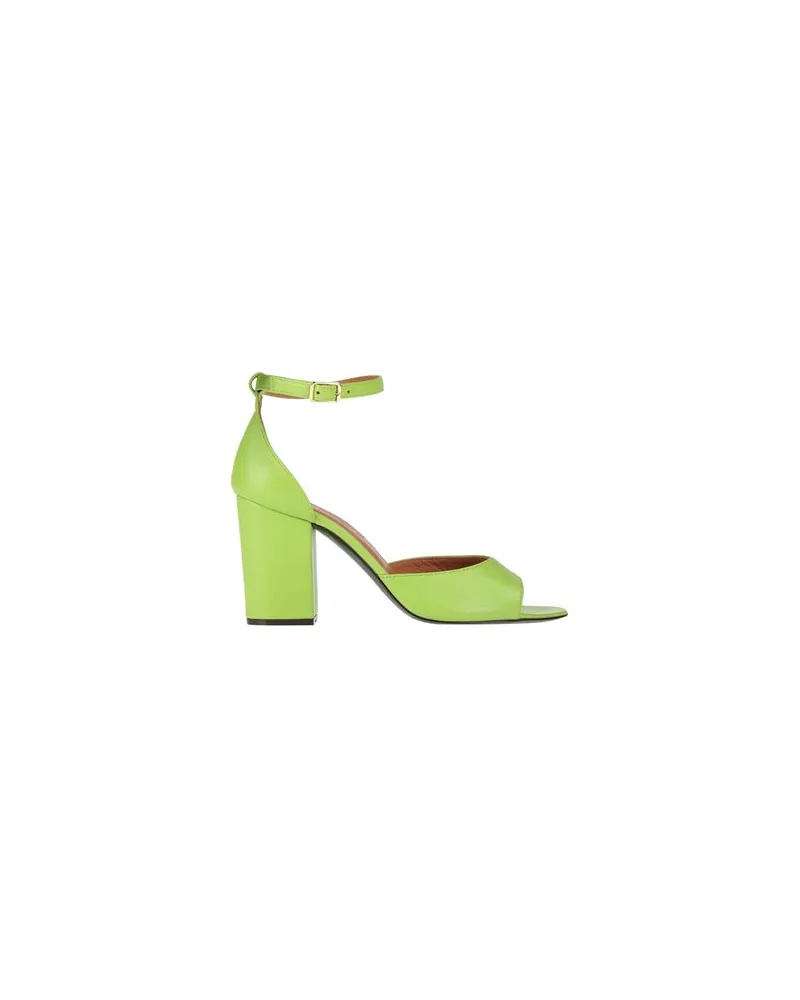 Via Roma 15 SCHUHE - Sandalenauf YOOX.COM Limettengrün