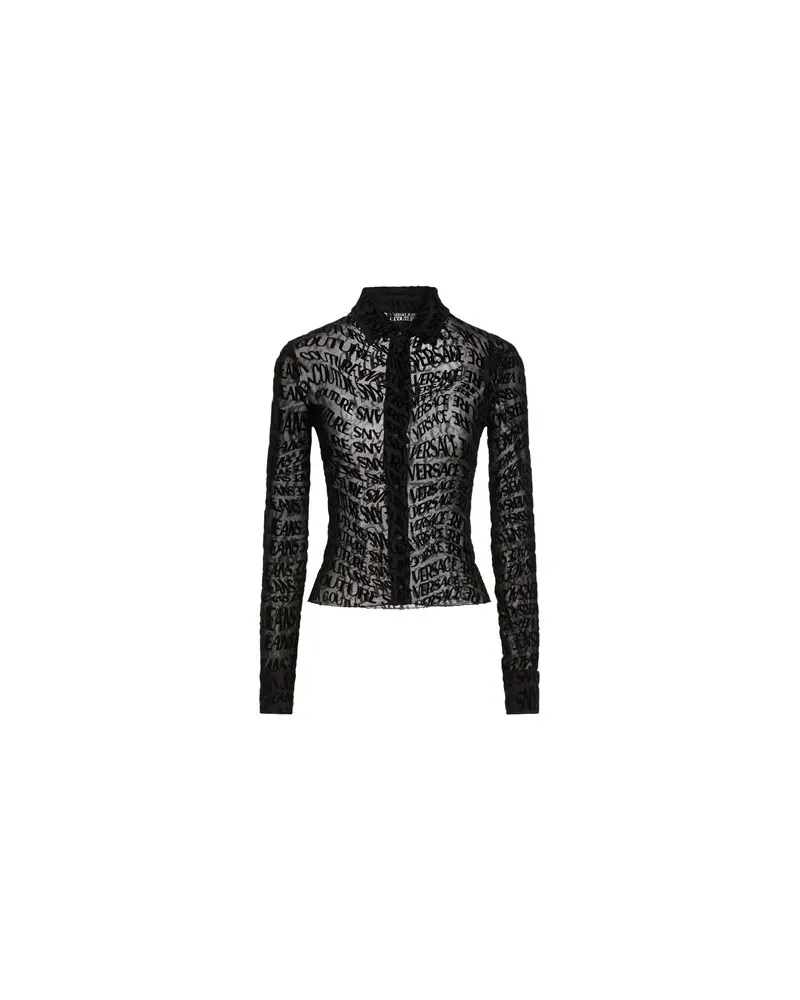 Versace Jeans TOPS - Hemdenauf YOOX.COM Schwarz