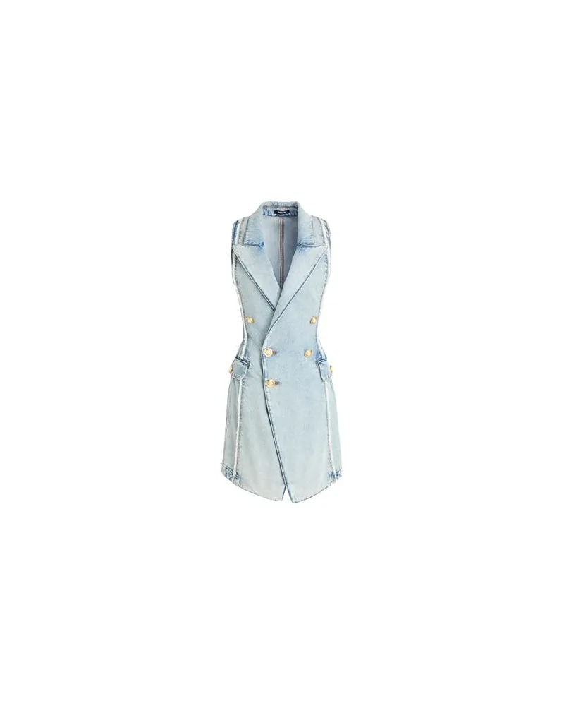 Balmain KLEIDER - Mini-Kleiderauf YOOX.COM Blau
