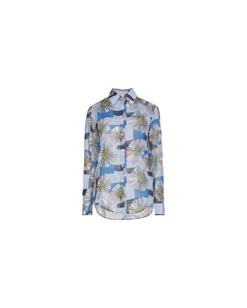 Camicettasnob TOPS - Hemdenauf YOOX.COM Himmelblau