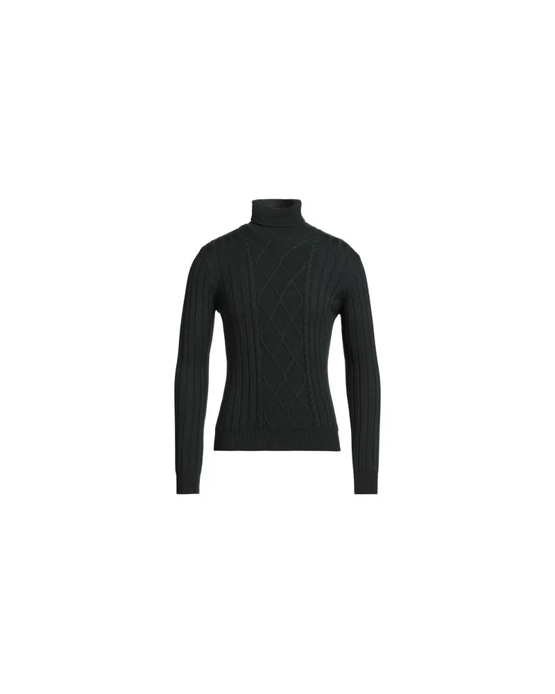Abkost STRICKWAREN - Rollkragenpulloverauf YOOX.COM Dunkelgrün