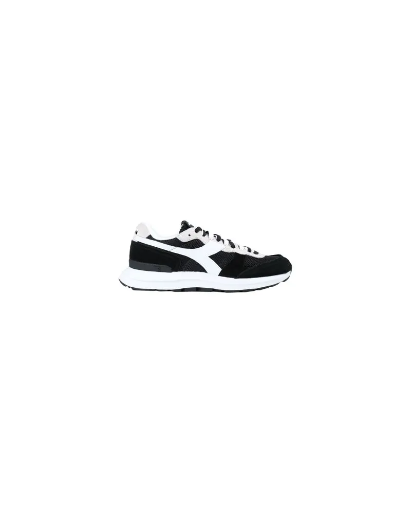 Diadora KMARO 42 SUEDE MESH   - KMARO 42 SUEDE MESH - SCHUHE - Sneakersauf YOOX.COM Schwarz