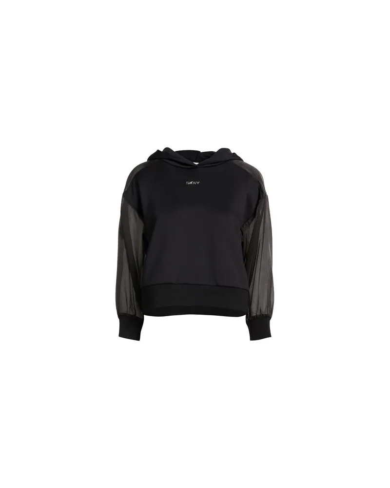 DKNY TOPS - Sweatshirtsauf YOOX.COM Schwarz