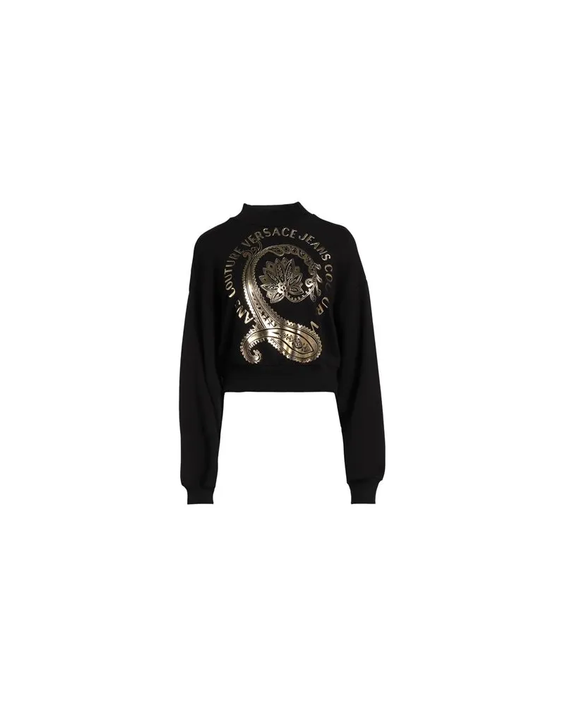 Versace Jeans TOPS - Sweatshirtsauf YOOX.COM Schwarz