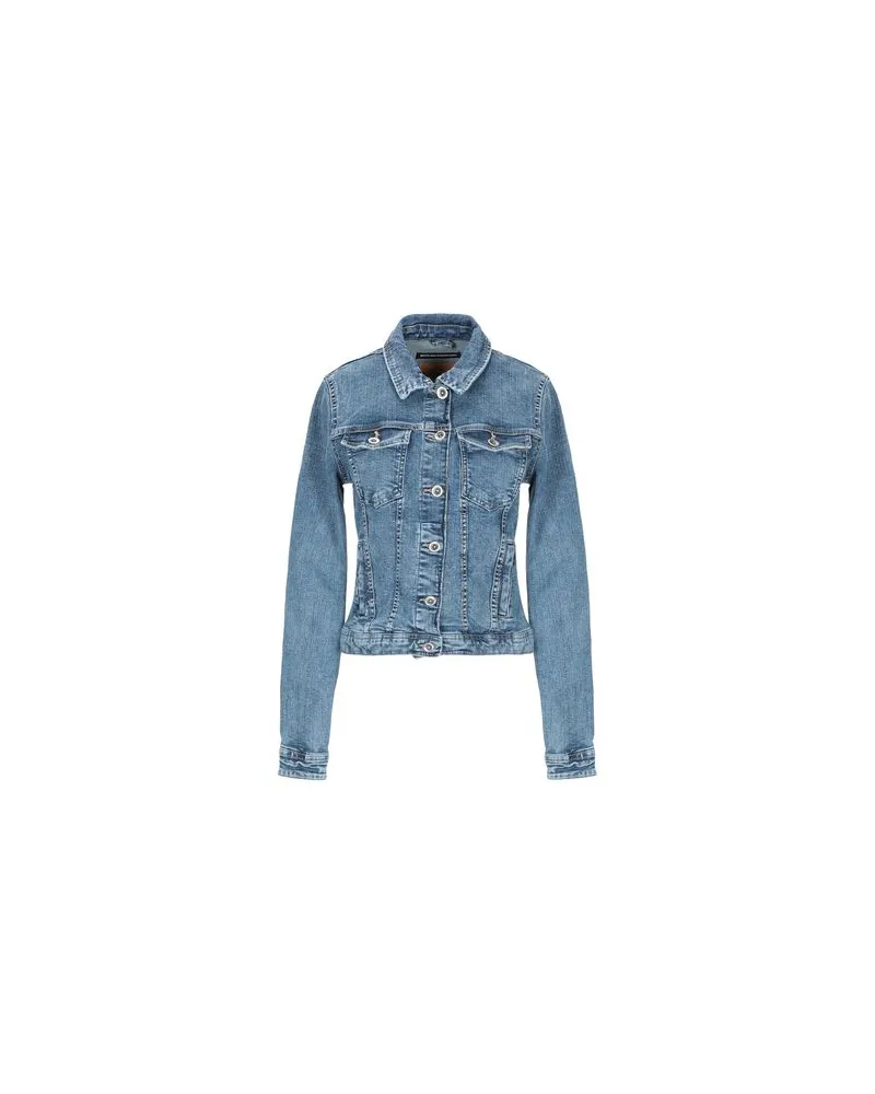 only JACKEN & MÄNTEL - Jeansjacken/Mäntelauf YOOX.COM Blau