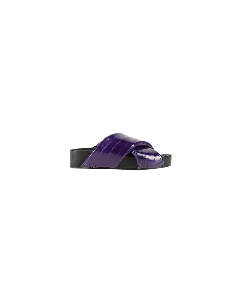 Jil Sander SCHUHE - Sandalenauf YOOX.COM Blau