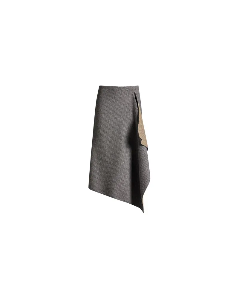 AMI Paris HOSEN & RÖCKE - Midi-Röckeauf YOOX.COM Grau