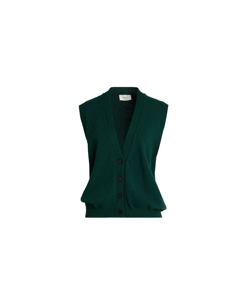 VICOLO STRICKWAREN - Strickjackenauf YOOX.COM Dunkelgrün
