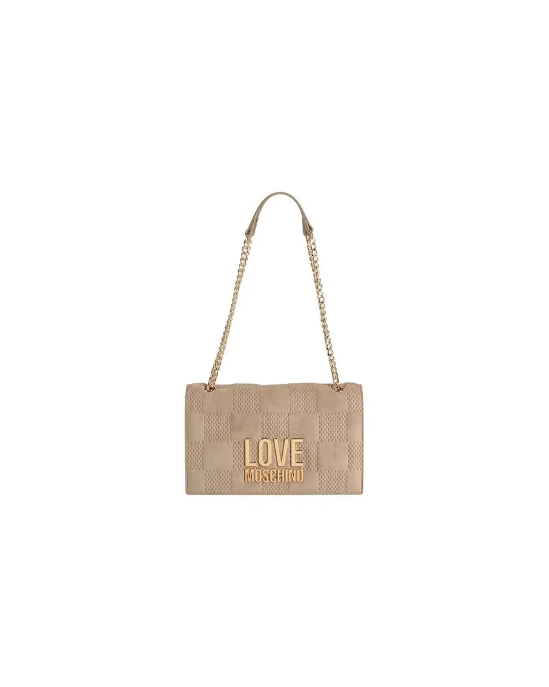 Moschino TASCHEN - Schultertaschenauf YOOX.COM Sand