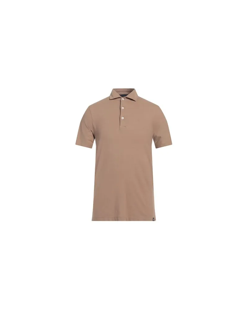 LARDINI TOPS - Poloshirtsauf YOOX.COM Kamel