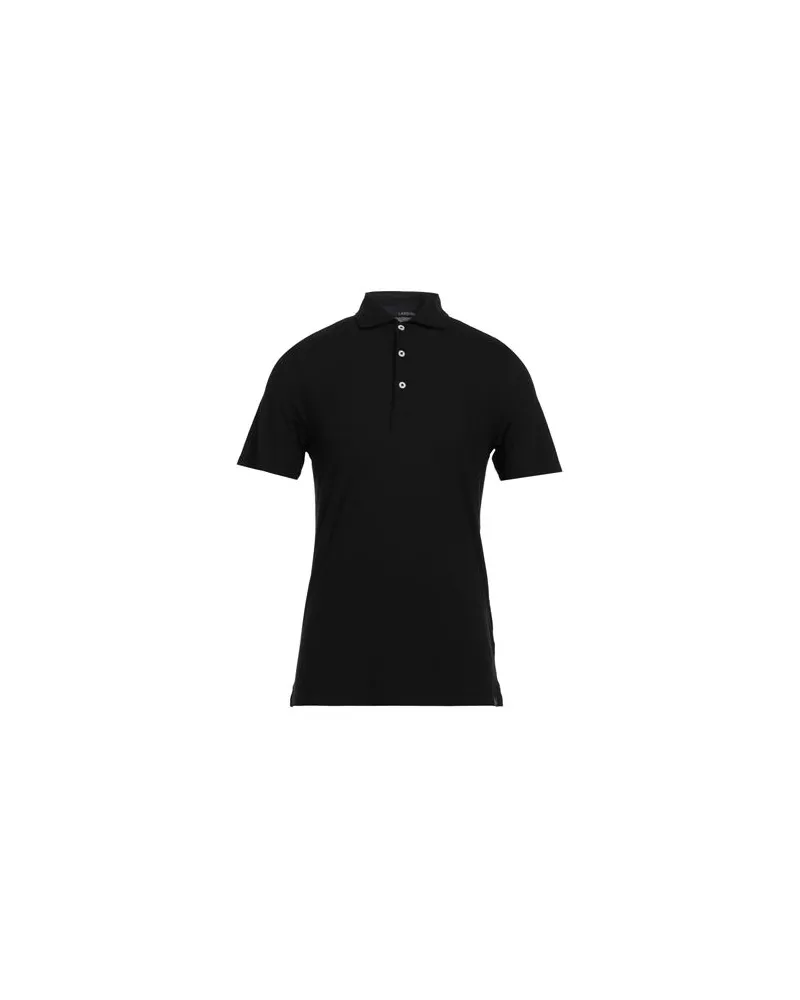 LARDINI TOPS - Poloshirtsauf YOOX.COM Schwarz