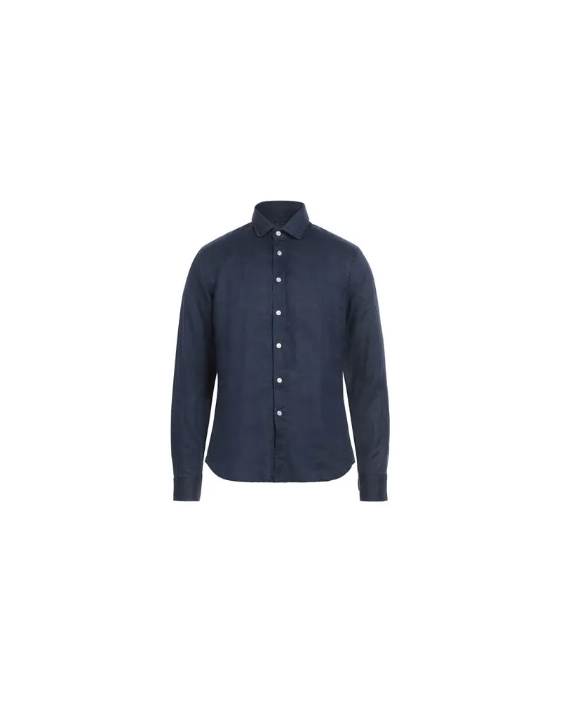 AT.P.CO TOPS - Hemdenauf YOOX.COM Blau