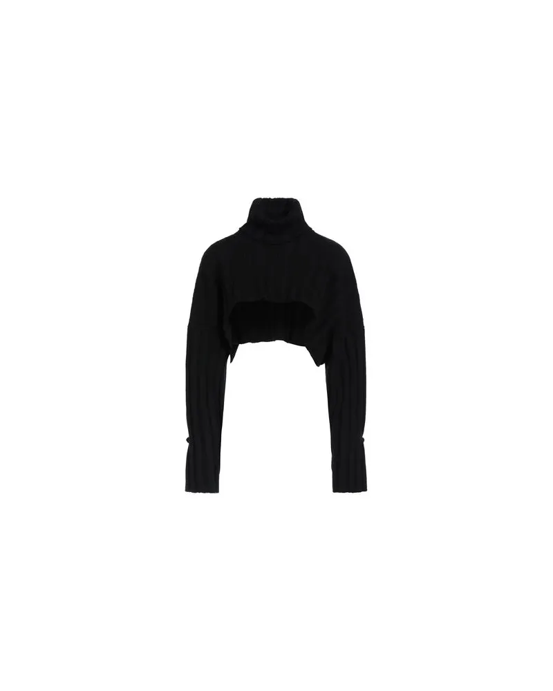 Dolce & Gabbana STRICKWAREN - Rollkragenpulloverauf YOOX.COM Schwarz