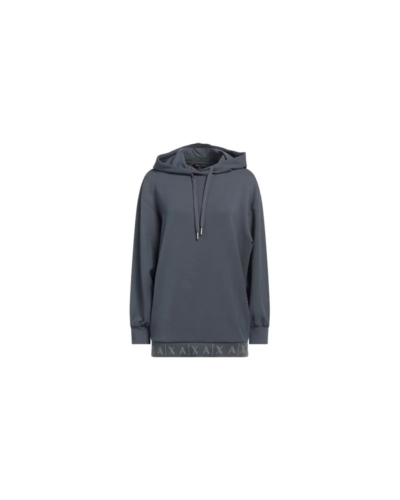 Armani Exchange TOPS - Sweatshirtsauf YOOX.COM Blei