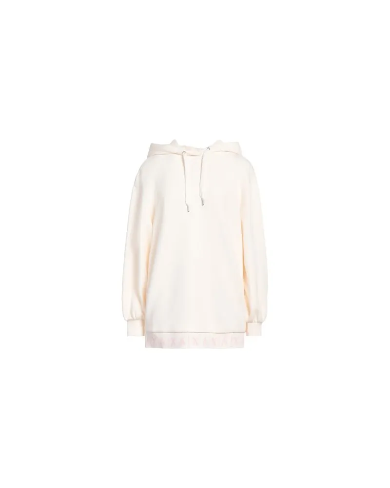 Armani Exchange TOPS - Sweatshirtsauf YOOX.COM Elfenbein