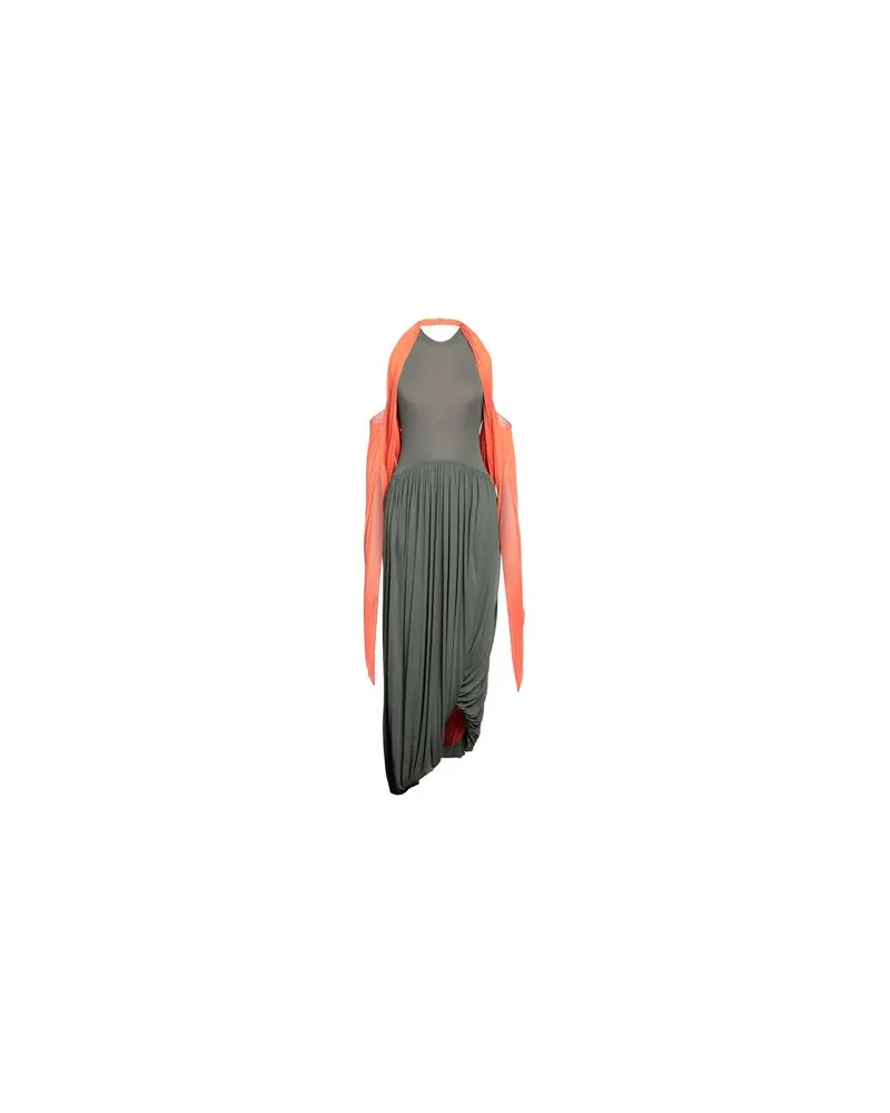 Loewe KLEIDER - Maxi-Kleiderauf YOOX.COM Militärgrün
