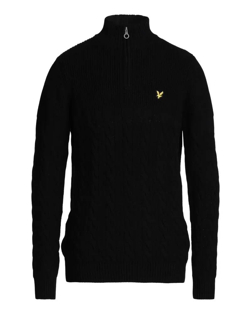 Lyle & Scott Rollkragenpullover Schwarz