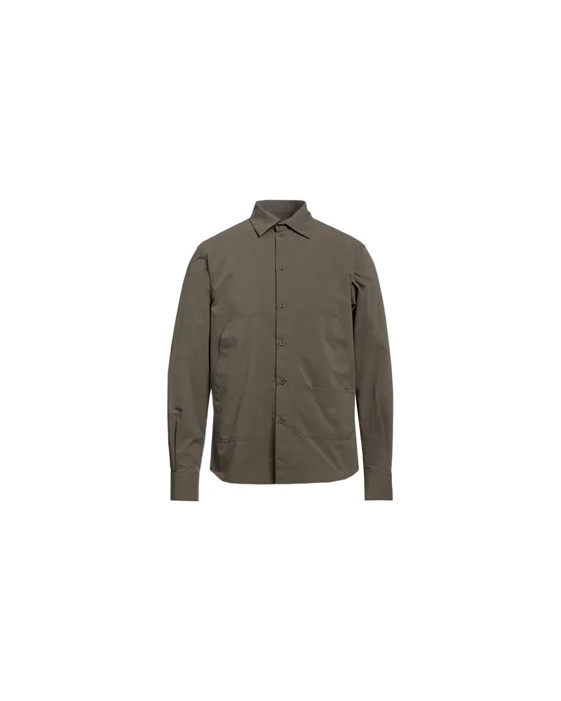 OUTHERE TOPS - Hemdenauf YOOX.COM Militärgrün