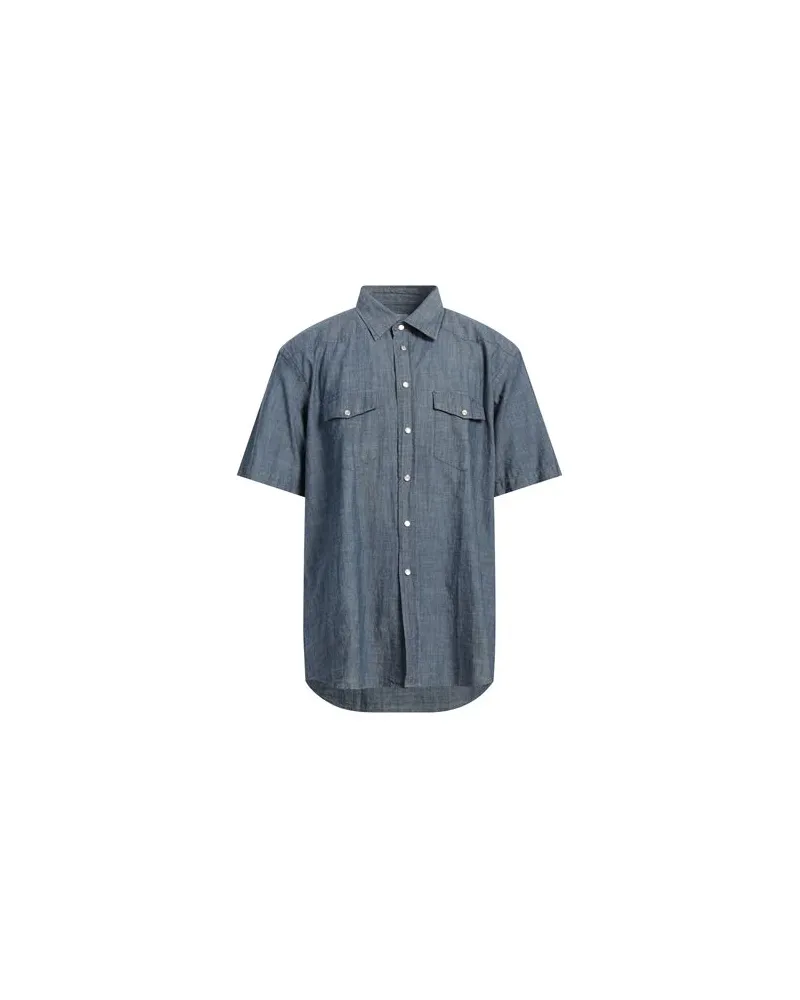 Universal Works TOPS - Hemdenauf YOOX.COM Blau
