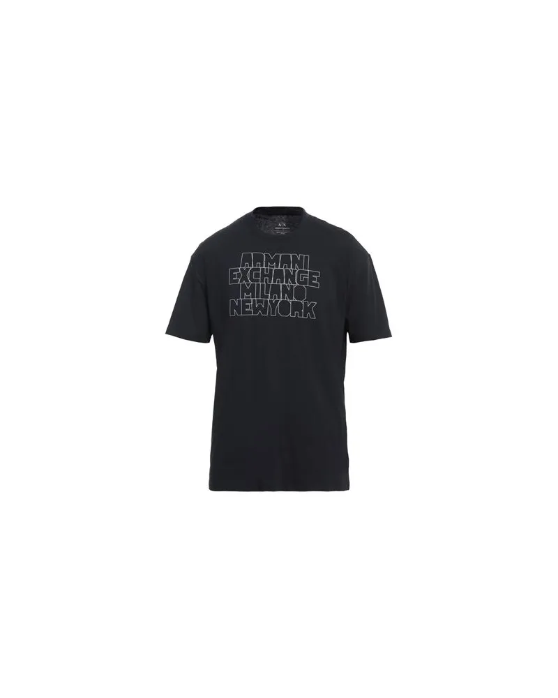 Armani Exchange TOPS - T-shirtsauf YOOX.COM Nachtblau