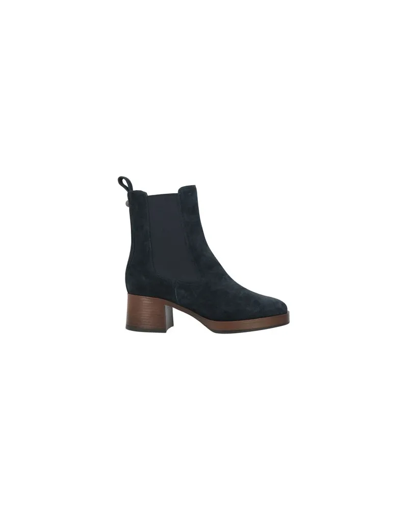 Lorenzo Mari SCHUHE - Stiefelettenauf YOOX.COM Marineblau