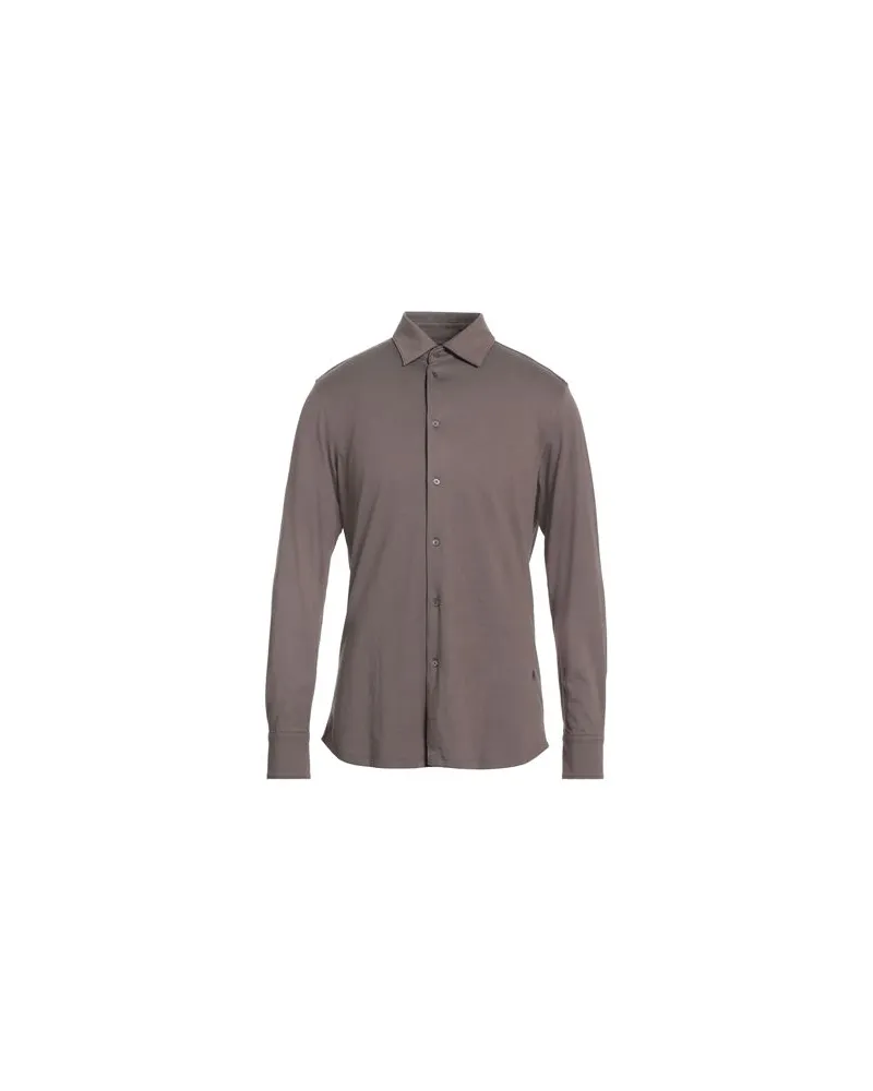 Paolo Pecora Milano TOPS - Hemdenauf YOOX.COM Maulwurfsgrau