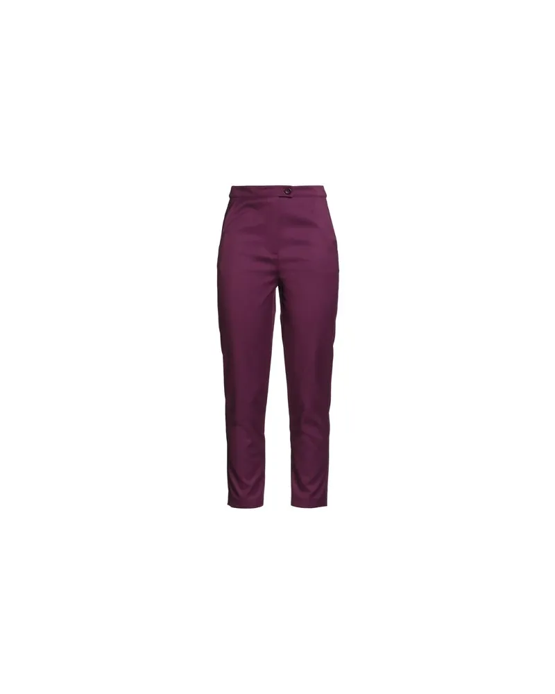 Patrizia Pepe HOSEN & RÖCKE - Hosenauf YOOX.COM Purpur