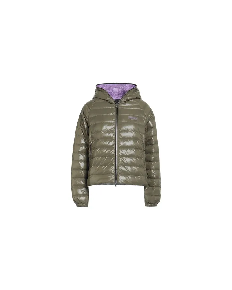 Duvetica JACKEN & MÄNTEL - Pufferjacken & Daunenjackenauf YOOX.COM Khaki