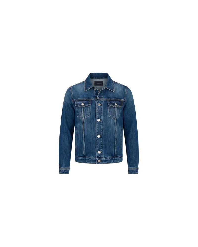 Tramarossa JACKEN & MÄNTEL - Jeansjacken/Mäntelauf YOOX.COM Blau