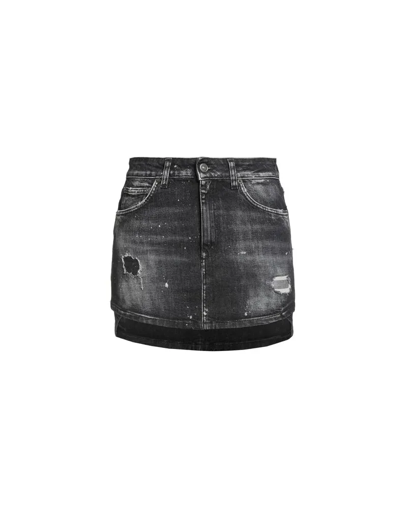 Dondup HOSEN & RÖCKE - Jeansröckeauf YOOX.COM Schwarz