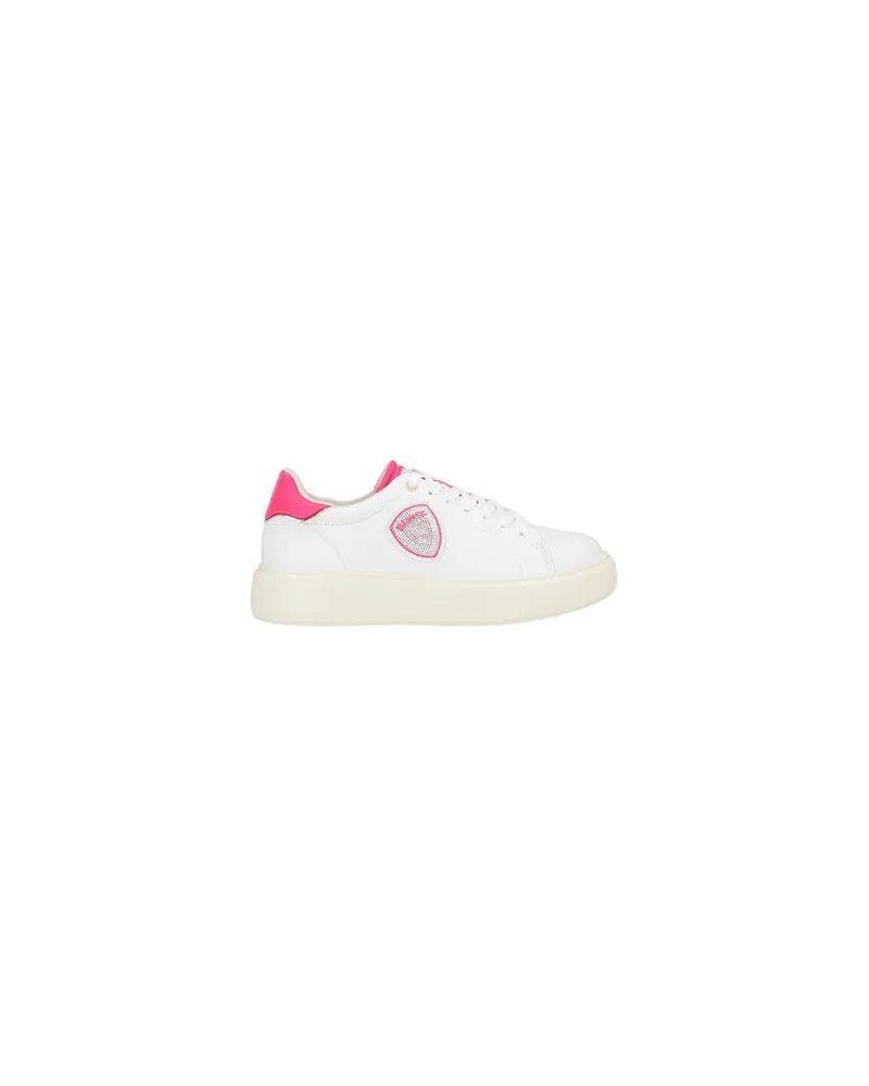Blauer SCHUHE - Sneakersauf YOOX.COM Weiß