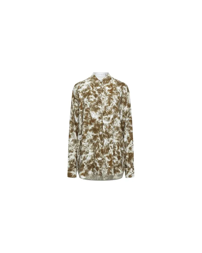 Victoria Beckham TOPS - Hemdenauf YOOX.COM Militärgrün