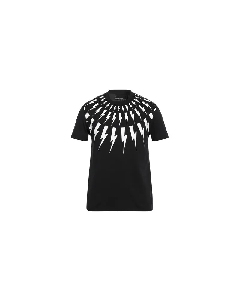 Neil Barrett TOPS - T-shirtsauf YOOX.COM Schwarz