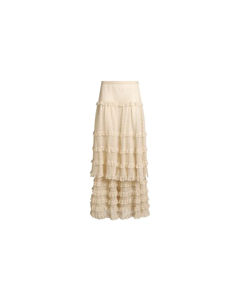 Dior HOSEN & RÖCKE - Maxi-Röckeauf YOOX.COM Elfenbein