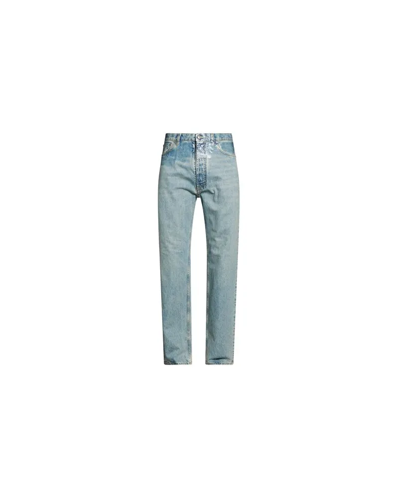 Maison Margiela HOSEN & RÖCKE - Jeanshosenauf YOOX.COM Blau