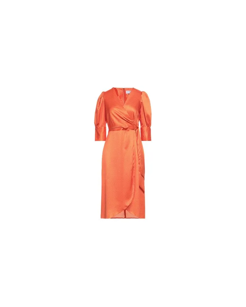 Closet KLEIDER - Midi-Kleiderauf YOOX.COM Orange