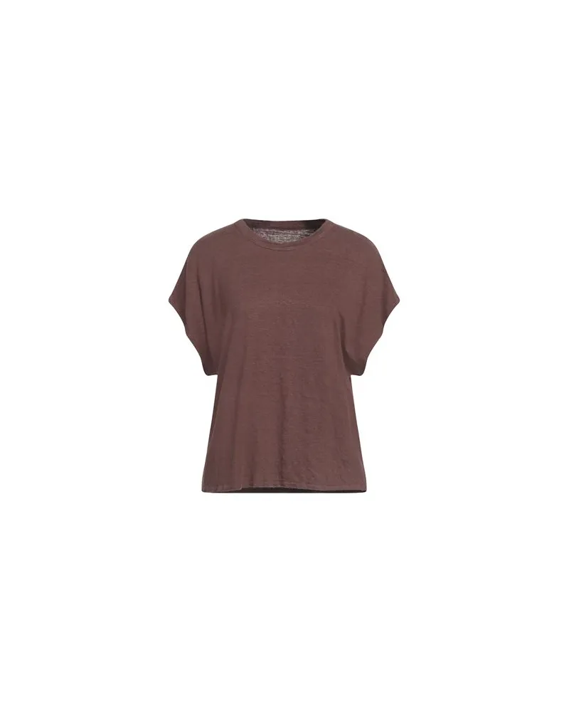 Majestic TOPS - T-shirtsauf YOOX.COM Schokobraun
