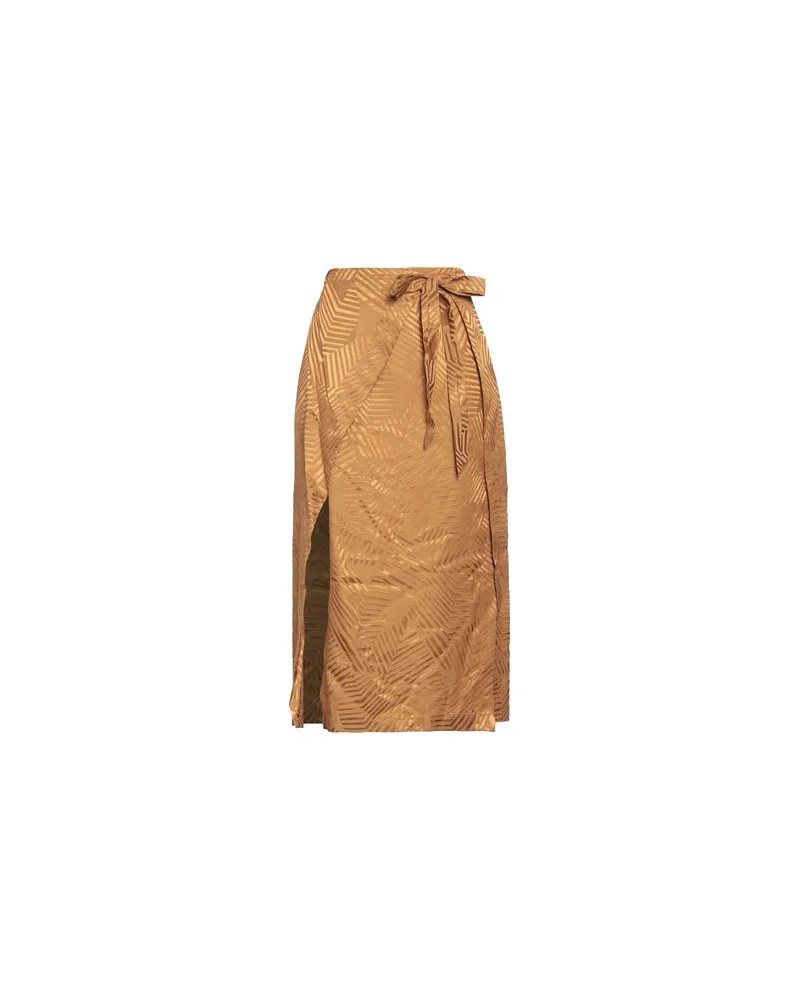 Manila Grace HOSEN & RÖCKE - Midi-Röckeauf YOOX.COM Kamel