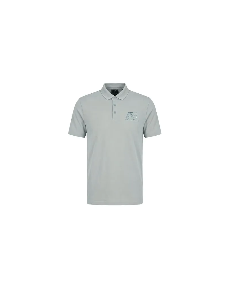 Armani Exchange TOPS - Poloshirtsauf YOOX.COM Grau