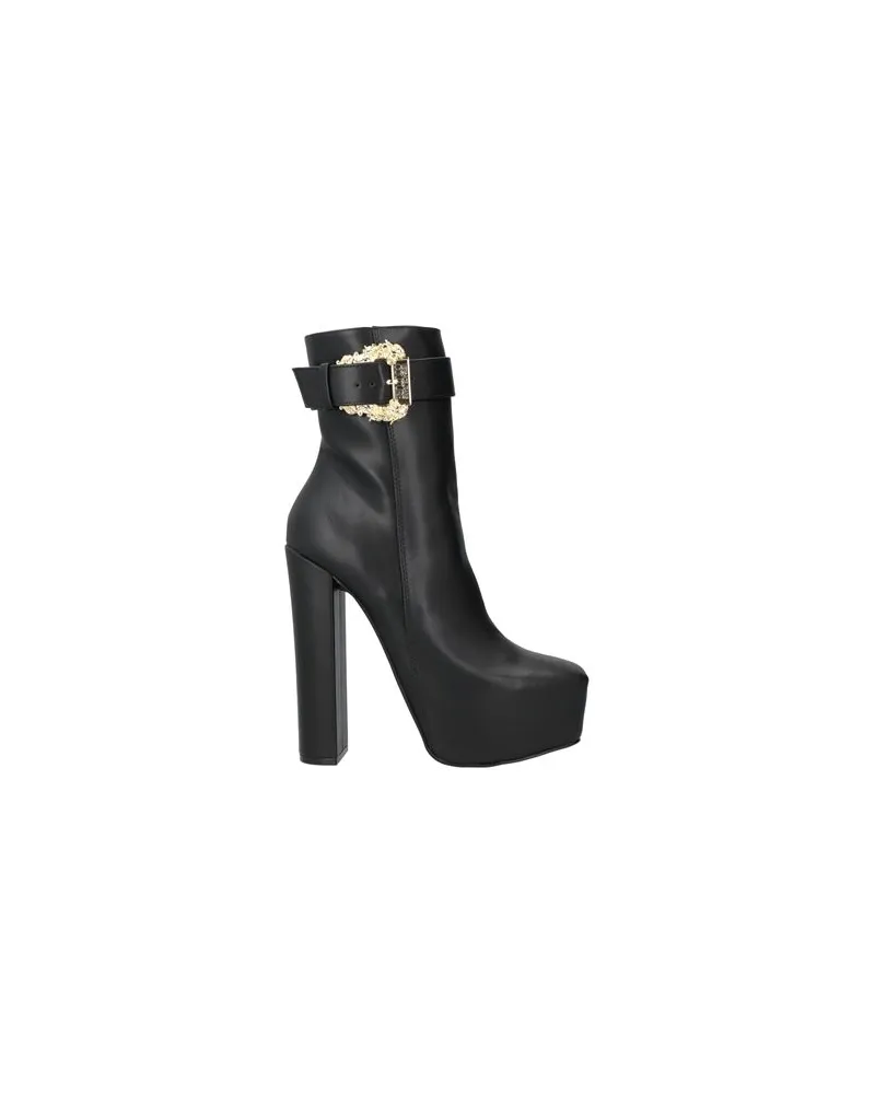 Versace Jeans SCHUHE - Stiefelettenauf YOOX.COM Schwarz