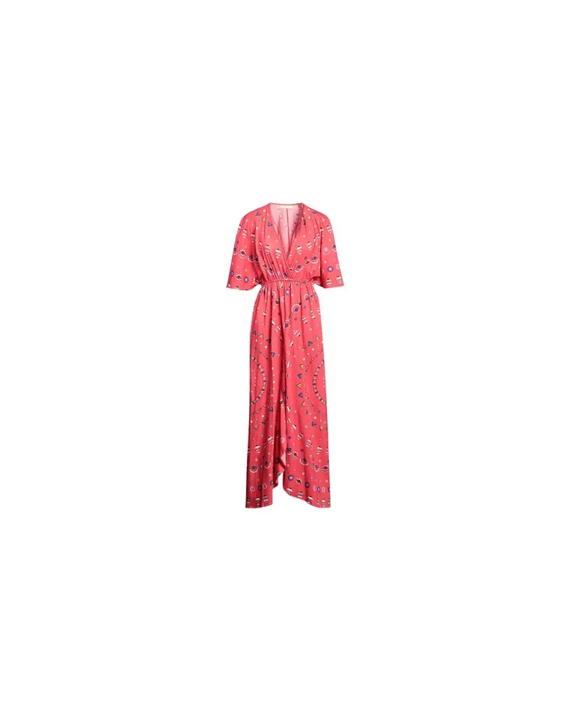 Mes Demoiselles KLEIDER - Maxi-Kleiderauf YOOX.COM Koralle