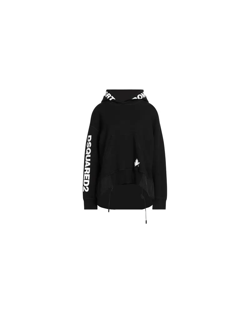 Dsquared2 TOPS - Sweatshirtsauf YOOX.COM Schwarz