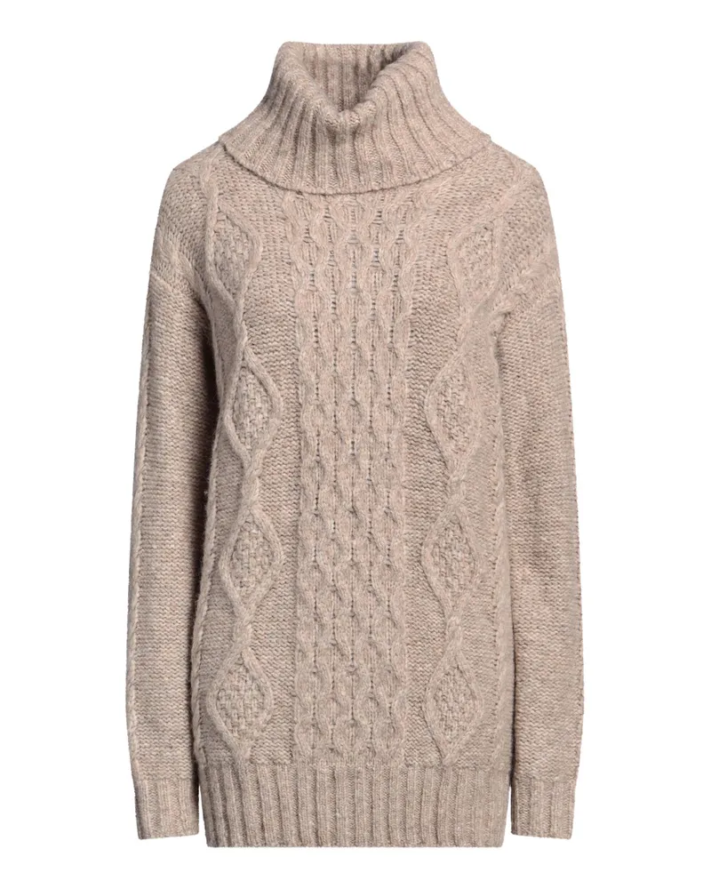 Filippo de Laurentiis Rollkragenpullover Hellbraun