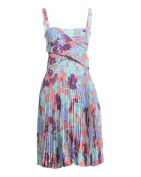 Roberto Cavalli Midi-Kleid Himmelblau