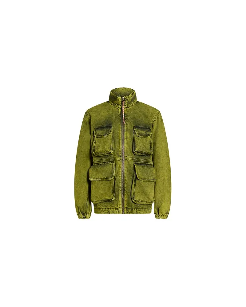 Aries JACKEN & MÄNTEL - Jeansjacken/Mäntelauf YOOX.COM Gelb